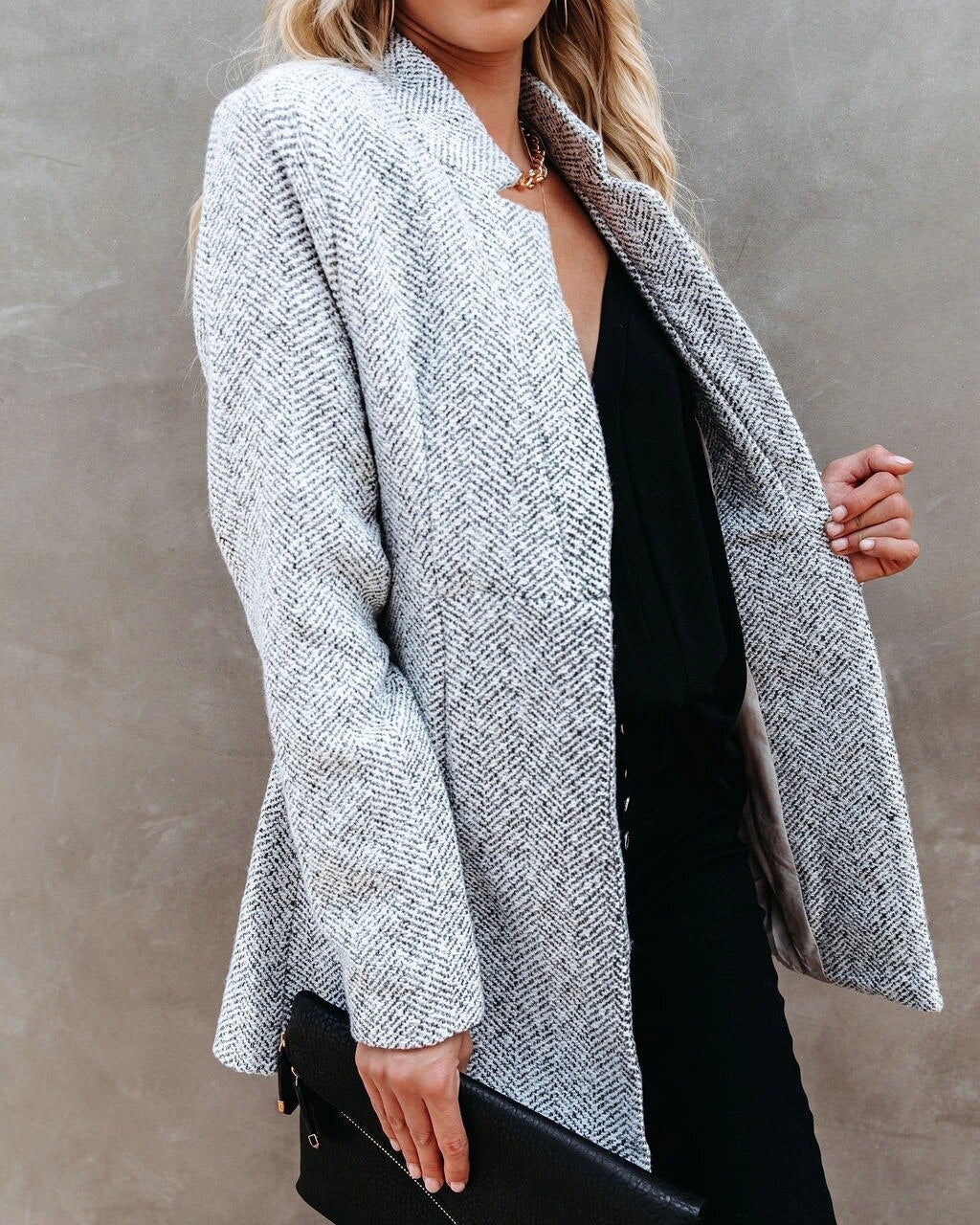 Mirla | Stylish tweed jacket for the transition period-Eva Jonsson