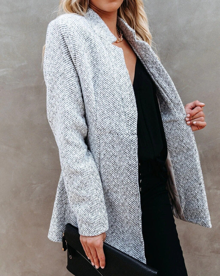 Mirla | Stylish tweed jacket for the transition period-Eva Jonsson