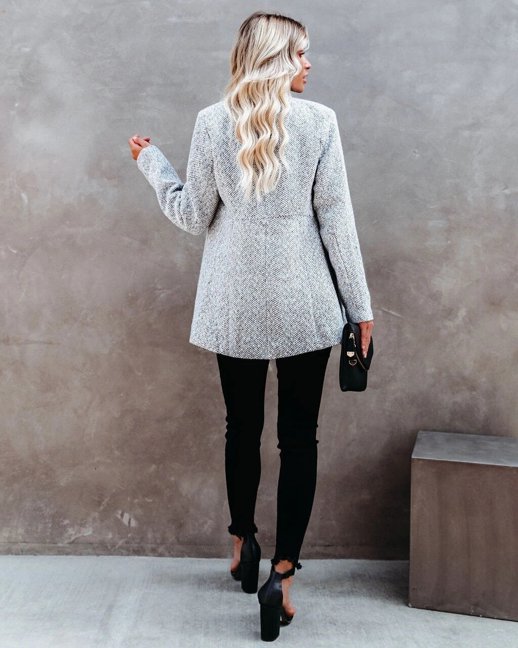 Mirla | Stylish tweed jacket for the transition period-Eva Jonsson