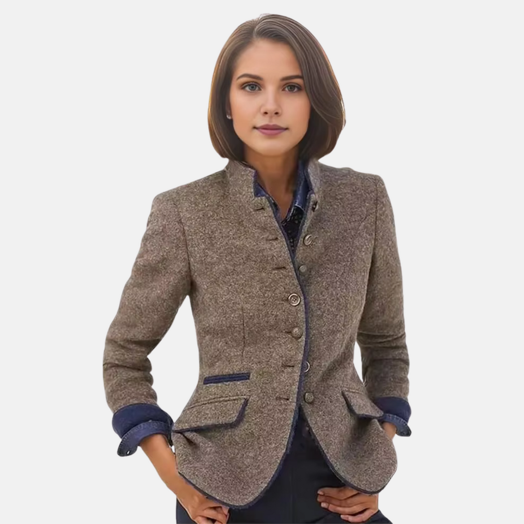 Mirla | Stylisk Blazerjacka för Damer-Eva Jonsson