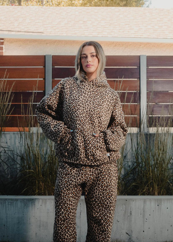 Mirla | Sweatshirt med Leopardmönster-Eva Jonsson