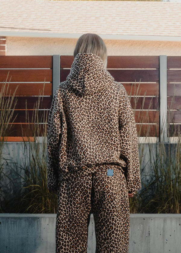 Mirla | Sweatshirt med Leopardmönster-Eva Jonsson