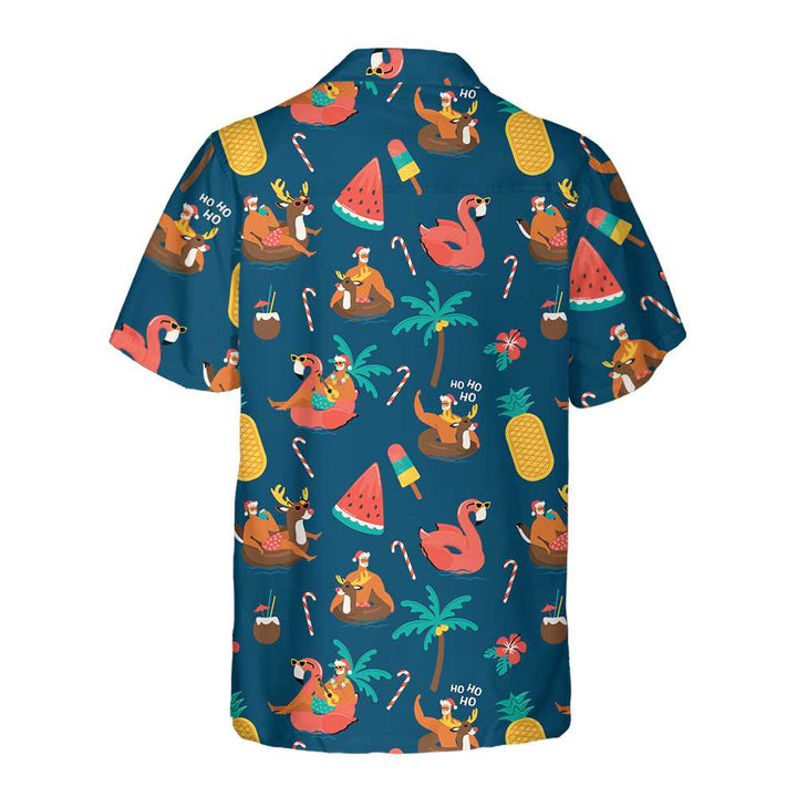 Eva Jonsson | Tropisk Het Jul Hawaii Skjorta Rolig Julskjorta Present För Jul-Eva Jonsson