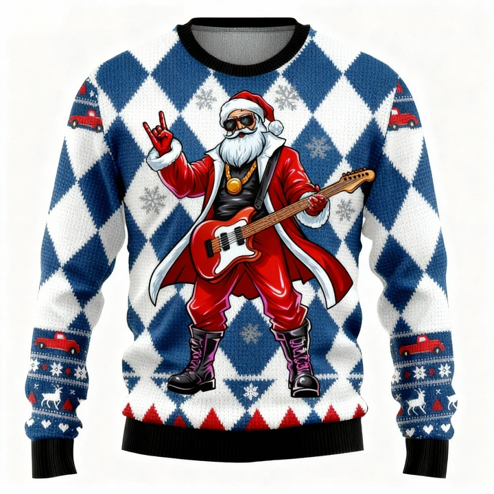 Eva Jonsson | Ugly Christmas Sweater Party 2025 Rock Santa Edition-Eva Jonsson