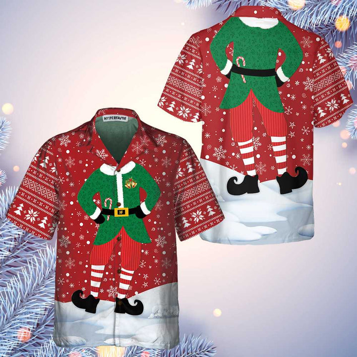 Mirla | Unik Jul-Alvdräkt Design Hawaiian Skjorta Rolig Alf Julskjorta Bästa Julklapp Idé-Eva Jonsson