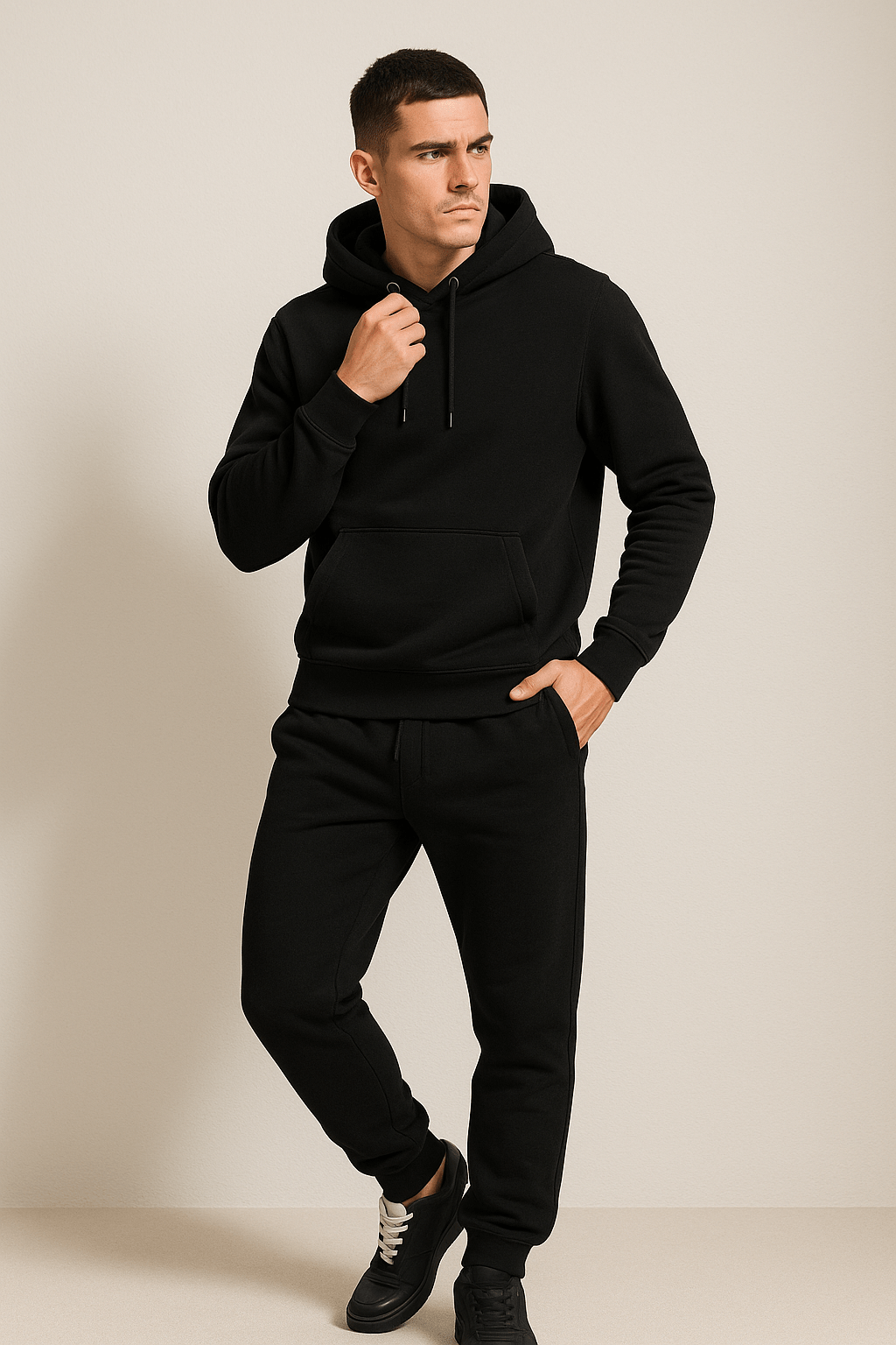 Mirla | Unisex Hoodie och Joggingbyxor Set för Alla Tillfällen-Eva Jonsson