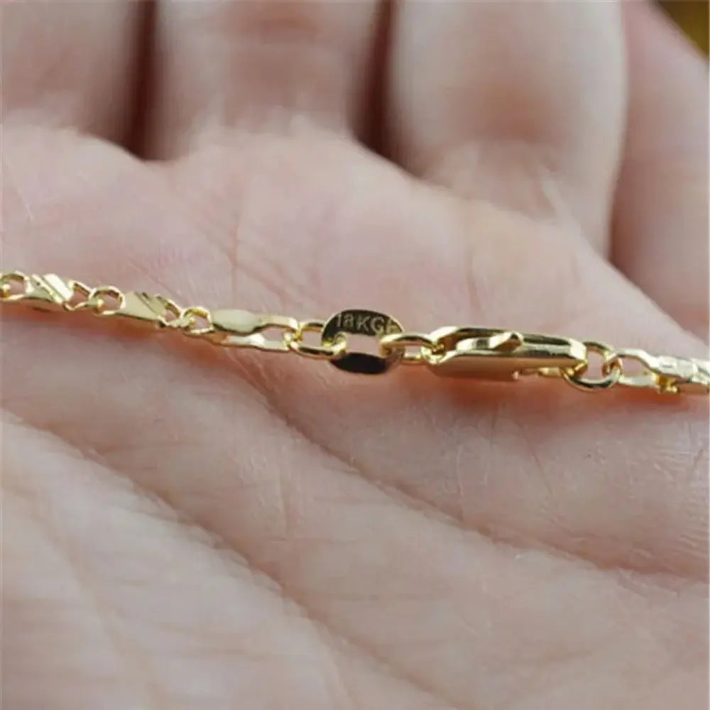 Mirla | Vacker 18K guldfylld halsband-Eva Jonsson