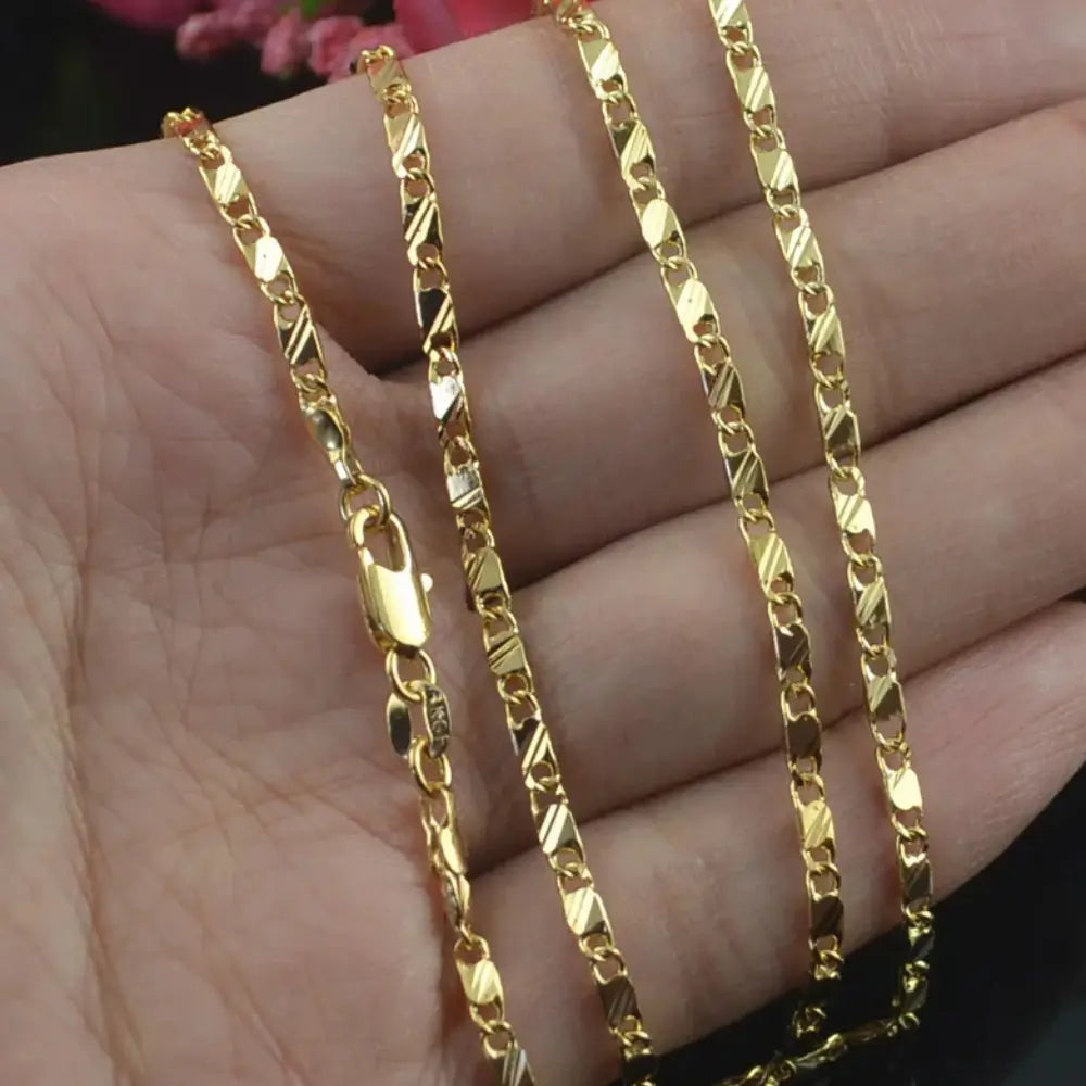 Mirla | Vacker 18K guldfylld halsband-Eva Jonsson