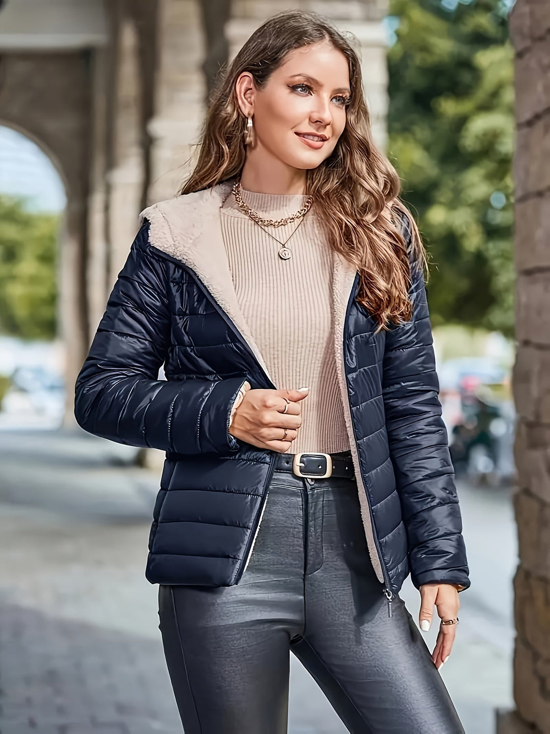 Mirla | Varm Fodrad Hoodie-Jacka-Eva Jonsson