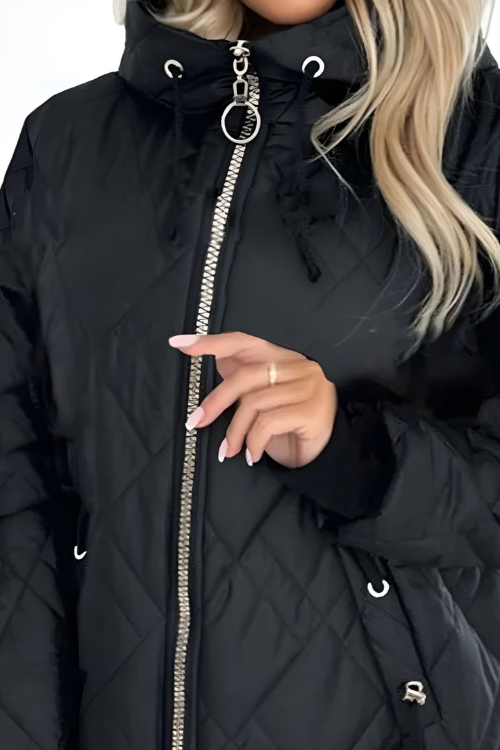 Mirla | Varm lätt quiltad jacka-Eva Jonsson