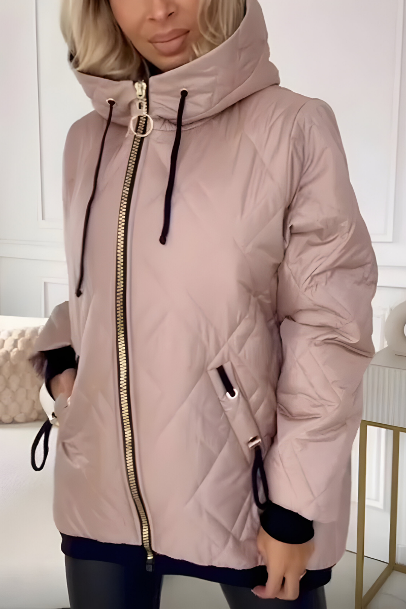 Mirla | Varm lätt quiltad jacka-Eva Jonsson