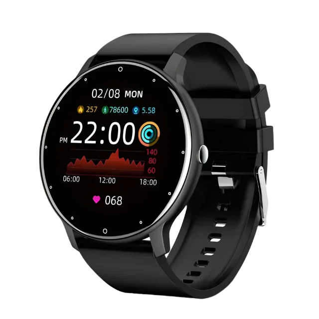 Mirla | Vattentät unisex smartklocka med fitness tracker och pulsmätare-Eva Jonsson