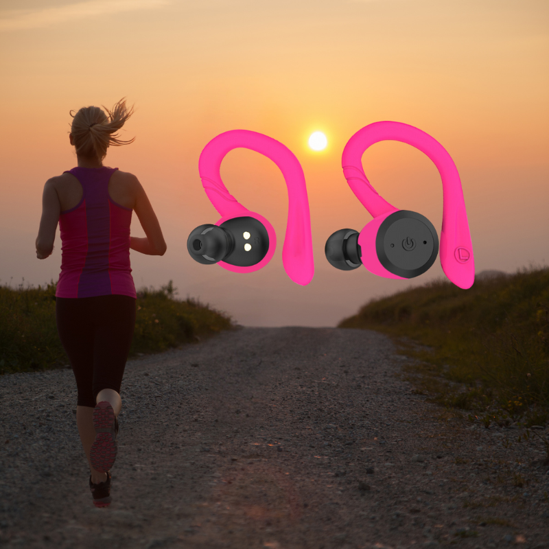 Eva Jonsson | Vega - Vattentåliga trådlösa sportöronhörlurar med 20 timmars speltid-Eva Jonsson