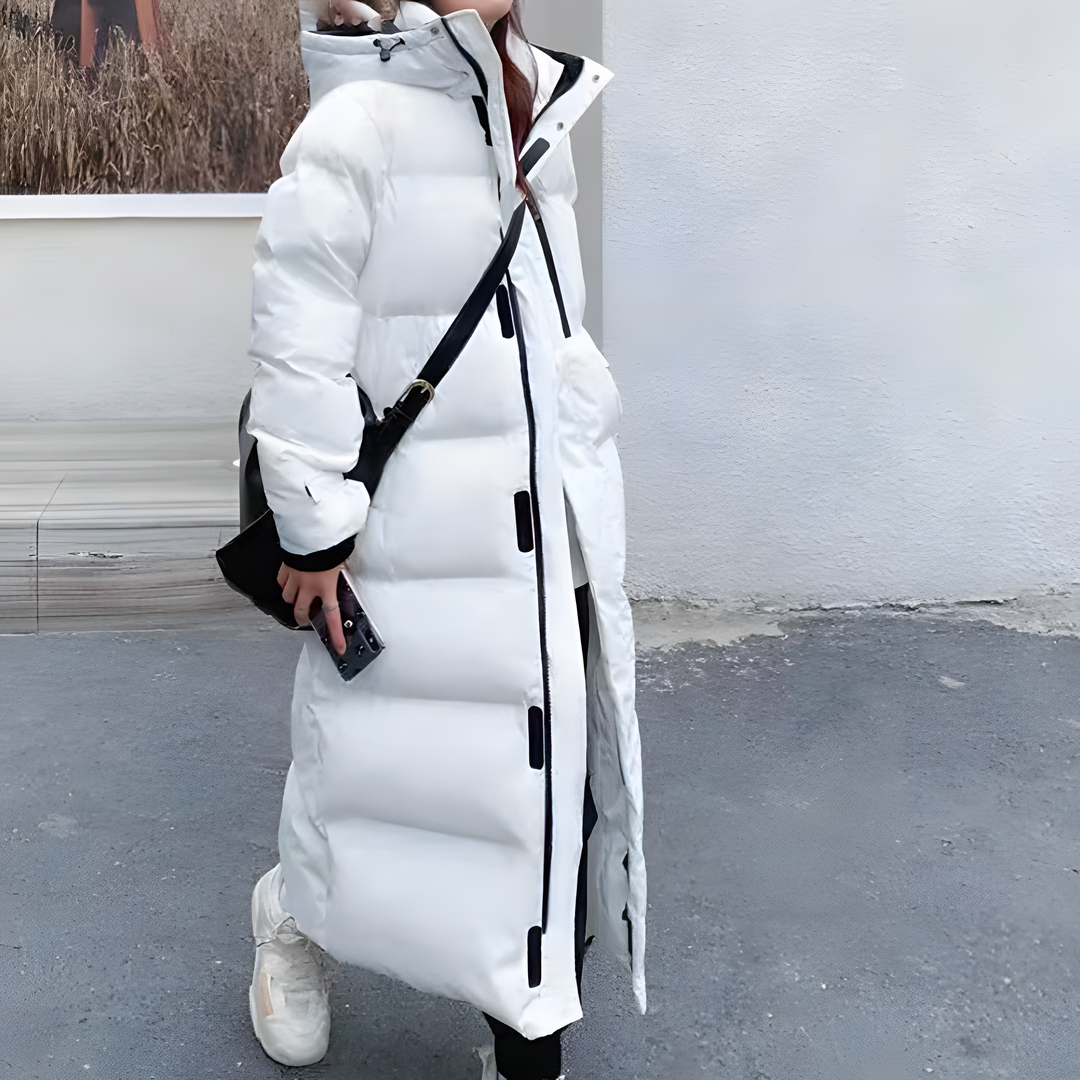 Mirla | Vindstydd lång elegant jacka-Eva Jonsson