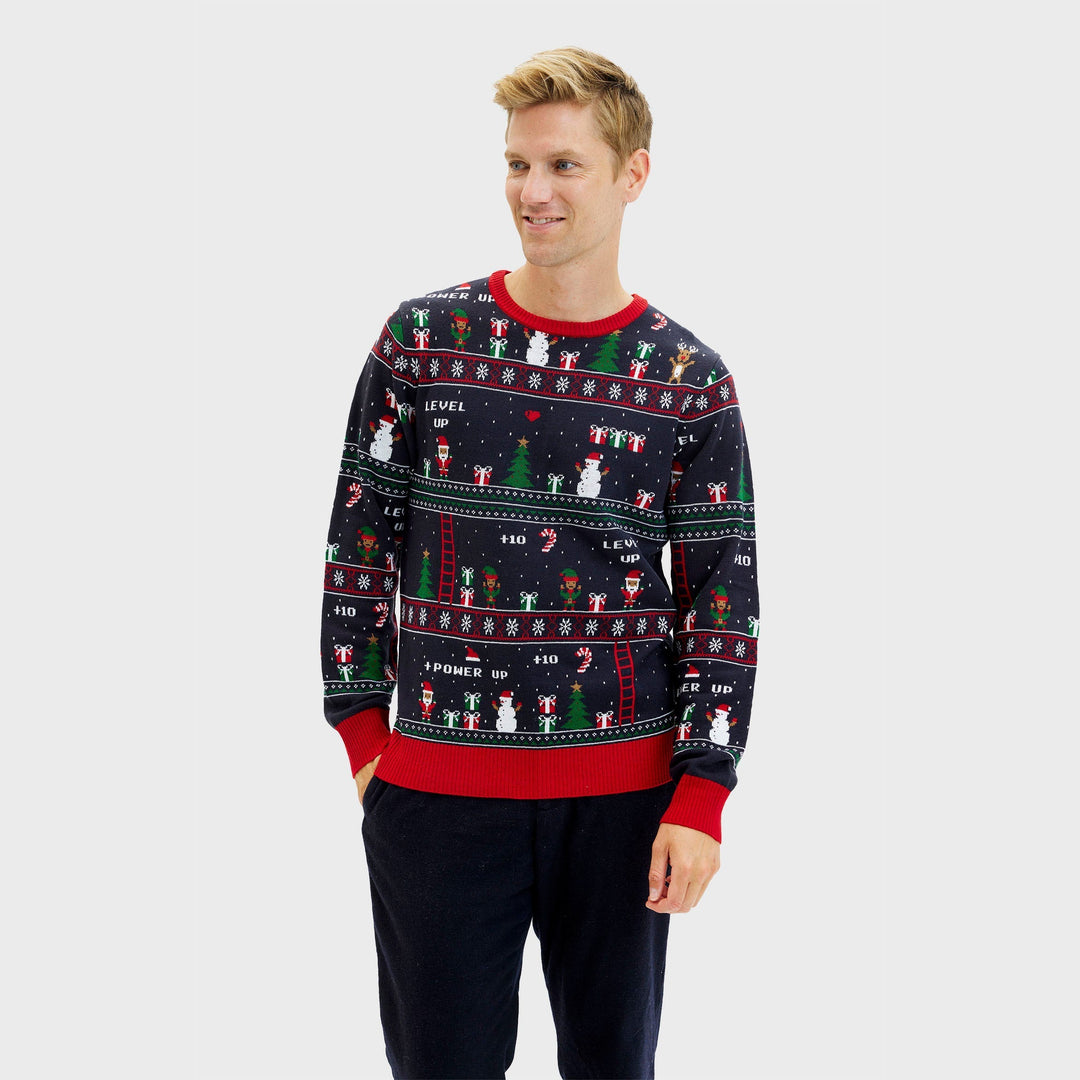 Eva Jonsson | Vintage Gamer Jultröja Herr-Eva Jonsson