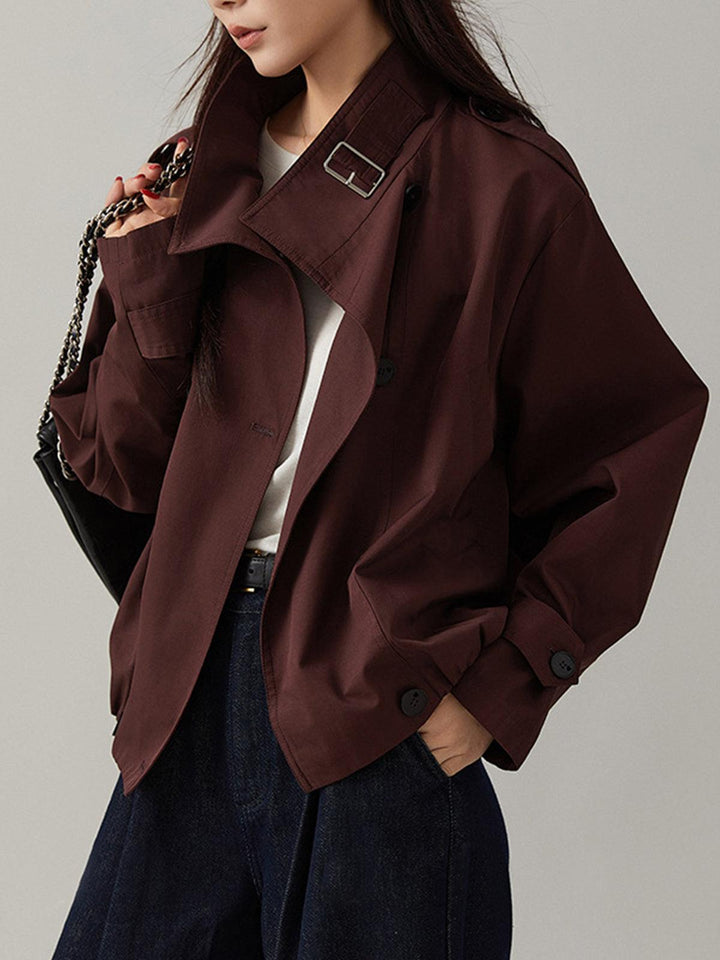 Mirla | Vintage Lätt Trenchcoat-Eva Jonsson