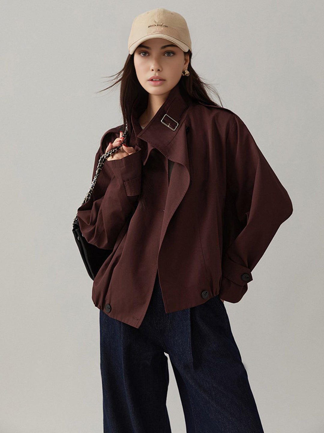 Mirla | Vintage Lätt Trenchcoat-Eva Jonsson