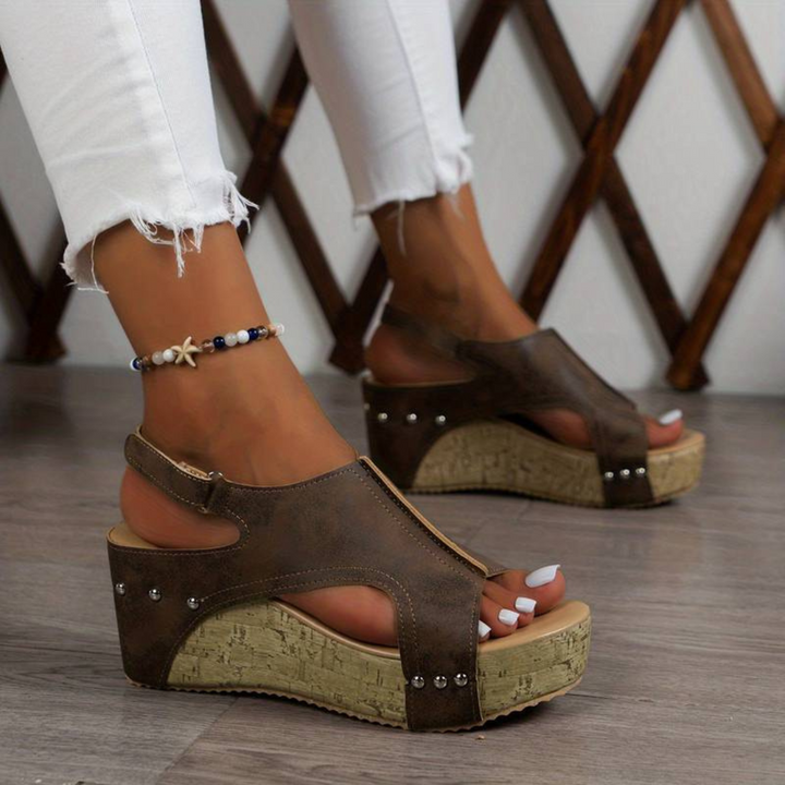 Mirla | Wedge Sandaler Stiliga sommarsandaler med komfort-Eva Jonsson