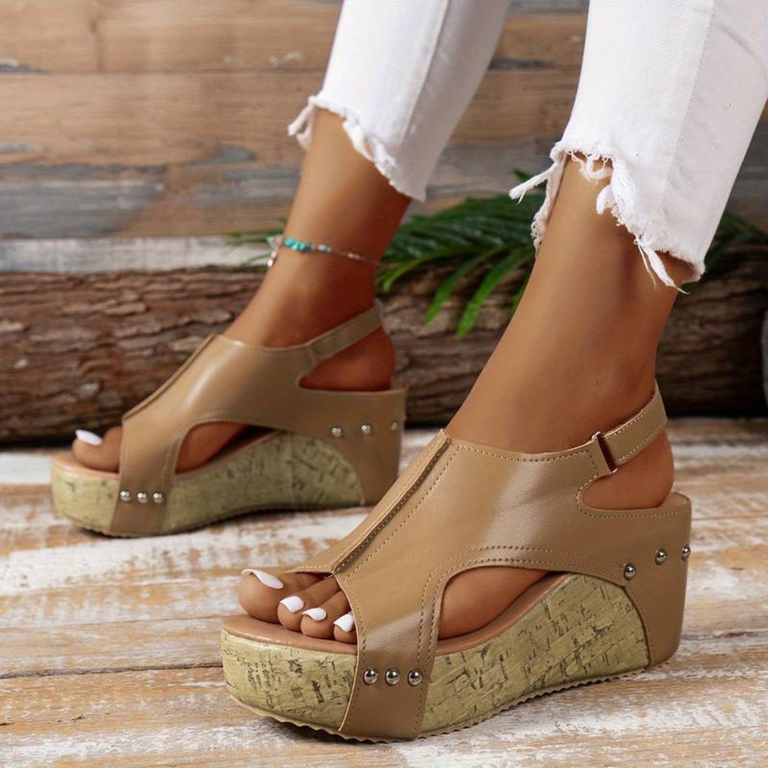 Mirla | Wedge Sandaler Stiliga sommarsandaler med komfort-Eva Jonsson