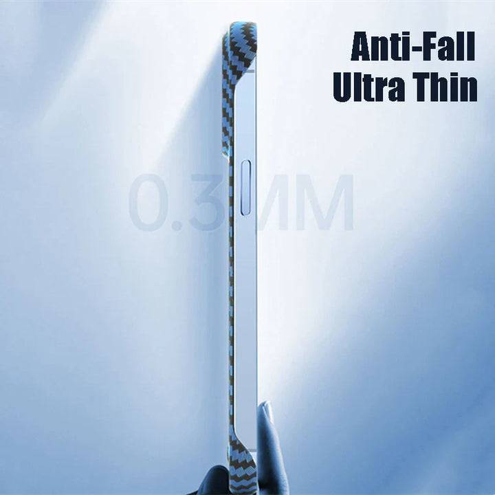 Eva Jonsson | iPhone Kolfiberfodral – Ultra tunn & magnetisk-Eva Jonsson