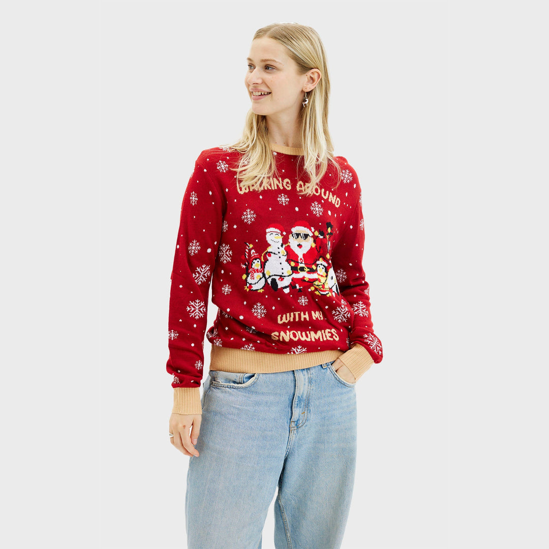 Eva Jonsson | med Mina Snowmies På Språng - Dam-Eva Jonsson