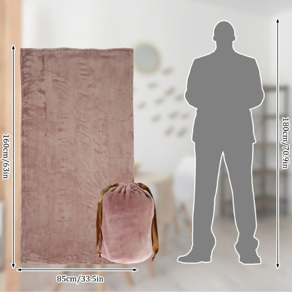 Eva Jonsson | trådlös elektrisk värmefilt | USB-uppladdningsbar fleecevärmefilt-Eva Jonsson