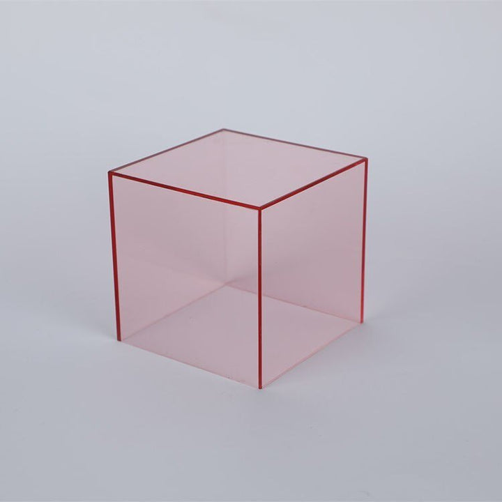 Färgglad Akryl Förvaringslåda - Transparent Visningslåda-Eva Jonsson