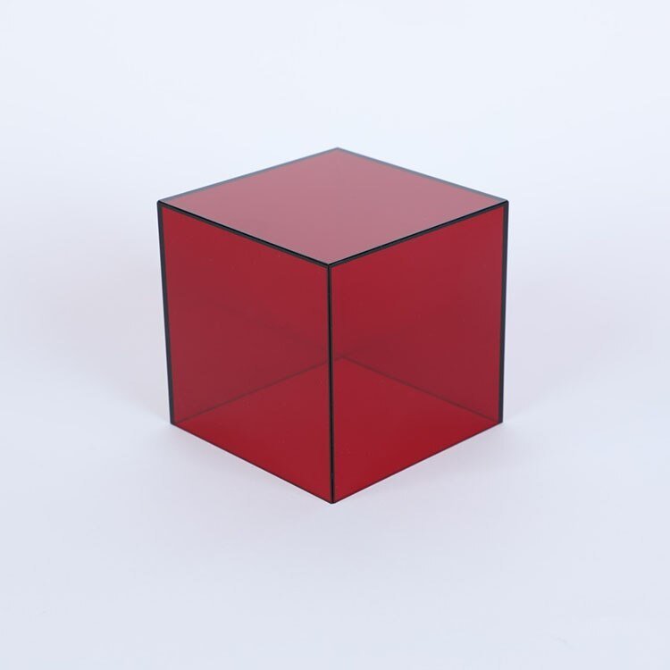 Färgglad Akryl Förvaringslåda - Transparent Visningslåda-Eva Jonsson