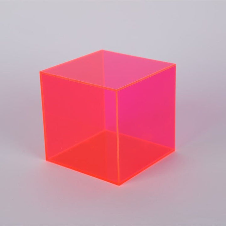 Färgglad Akryl Förvaringslåda - Transparent Visningslåda-Eva Jonsson