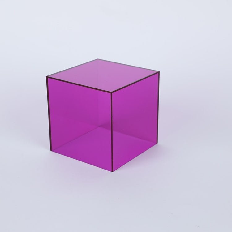 Färgglad Akryl Förvaringslåda - Transparent Visningslåda-Eva Jonsson