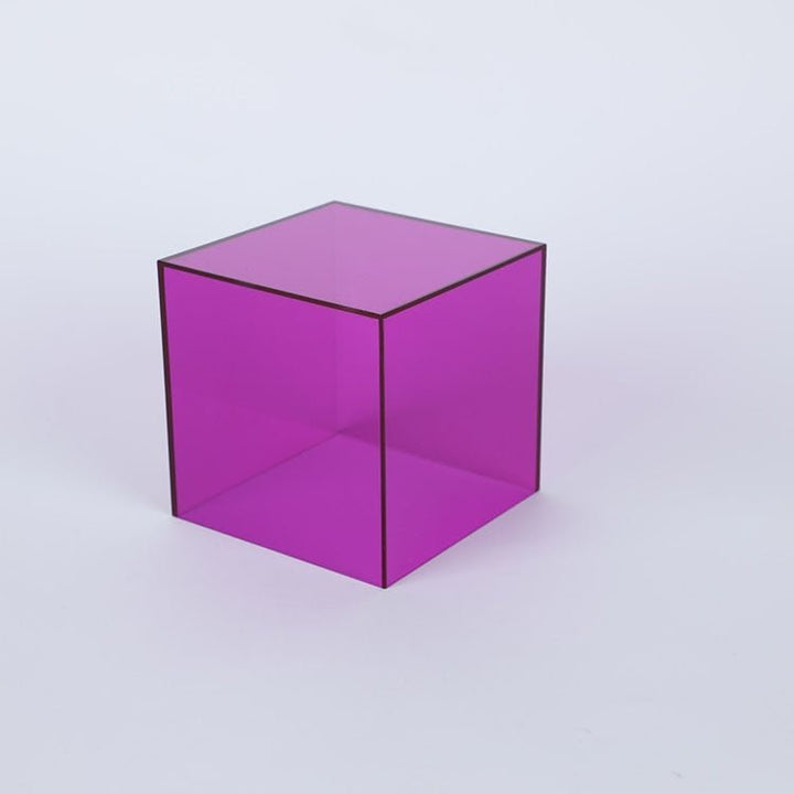 Färgglad Akryl Förvaringslåda - Transparent Visningslåda-Eva Jonsson