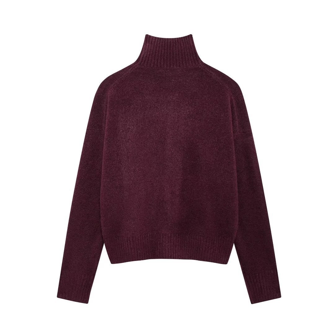 Femme Chunky Knit Rullkrage Tröja Mirla-Eva Jonsson