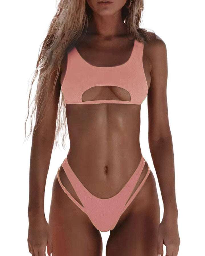 Femme Cut-Out Högmidjad Bikini Set Mirla-Eva Jonsson