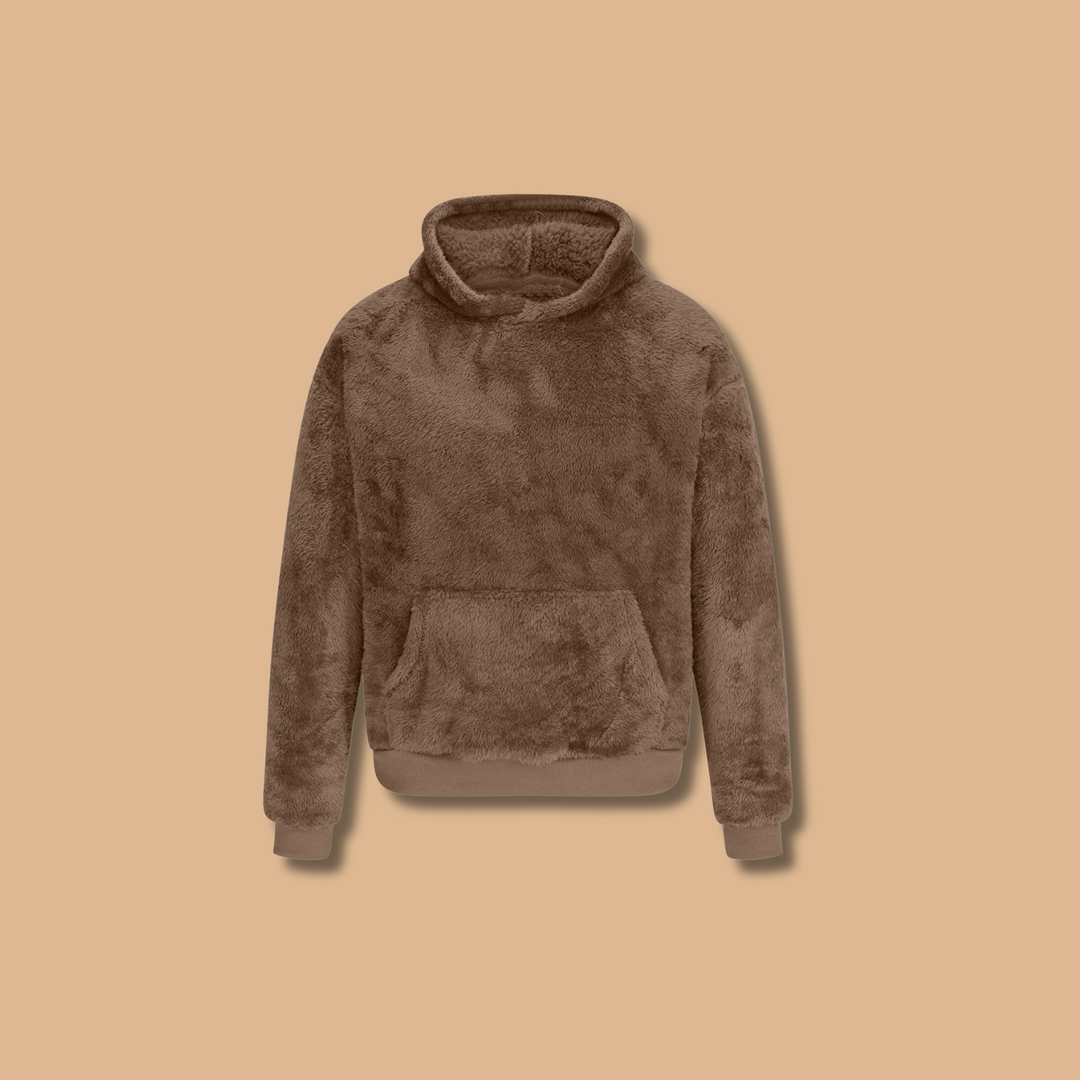 Fleece Hoodie | Mysig | Pullover | Vinter Hoodie | Hoodie för män-Eva Jonsson