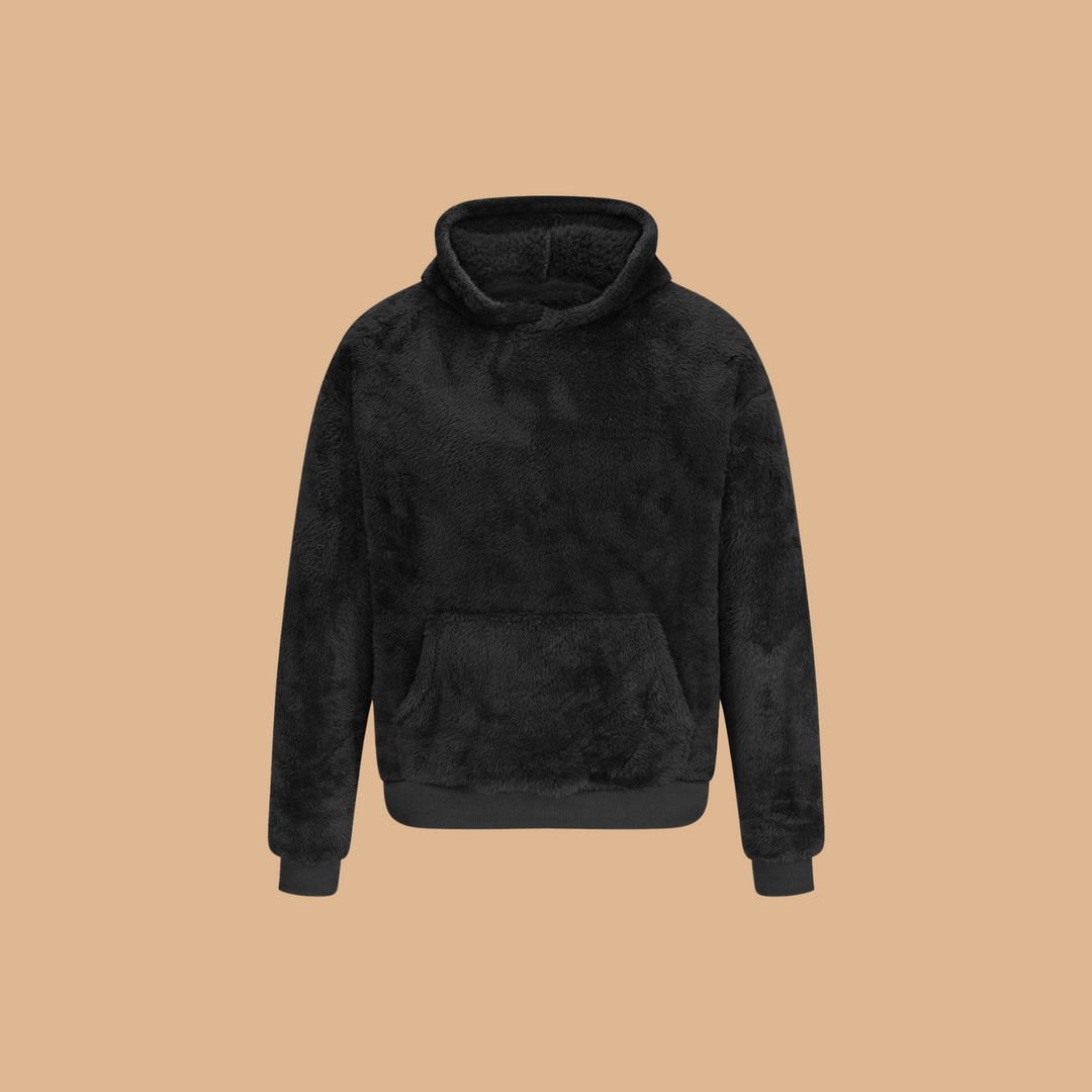 Fleece Hoodie | Mysig | Pullover | Vinter Hoodie | Hoodie för män-Eva Jonsson