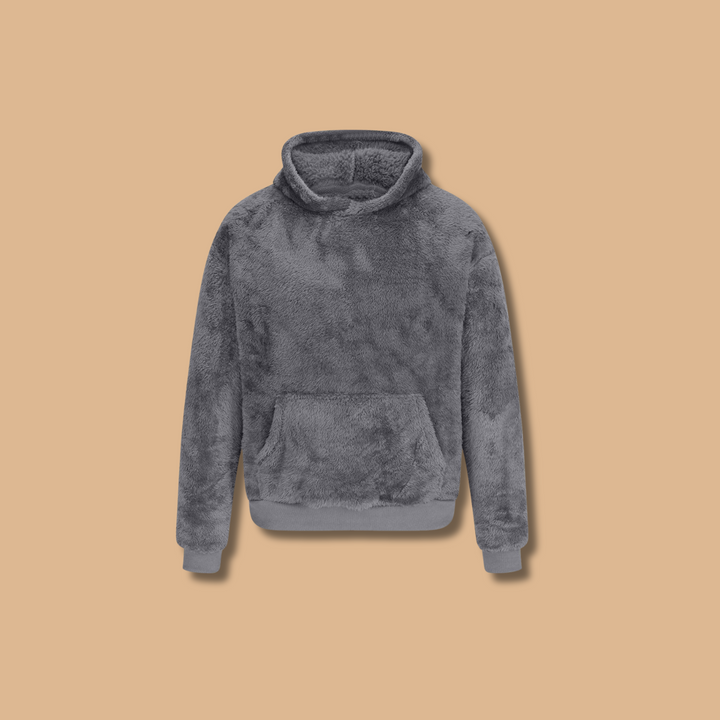 Fleece Hoodie | Mysig | Pullover | Vinter Hoodie | Hoodie för män-Eva Jonsson