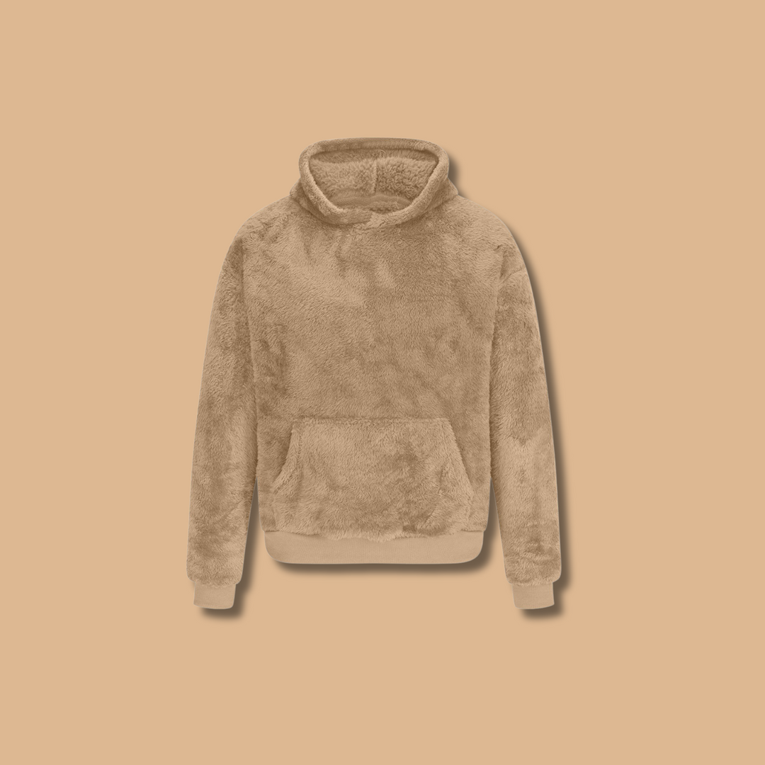 Fleece Hoodie | Mysig | Pullover | Vinter Hoodie | Hoodie för män-Eva Jonsson