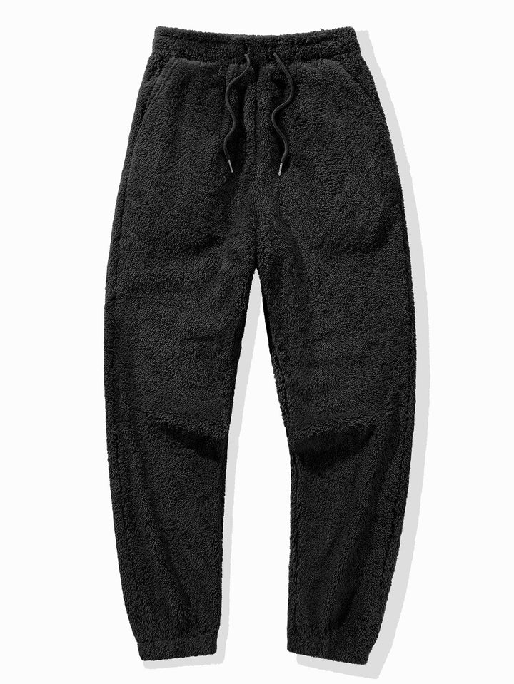 Fleece Loungewear - Bekväm - Fluffig - Hoodie och Sweatpants Set - Tvådelat Set-Eva Jonsson