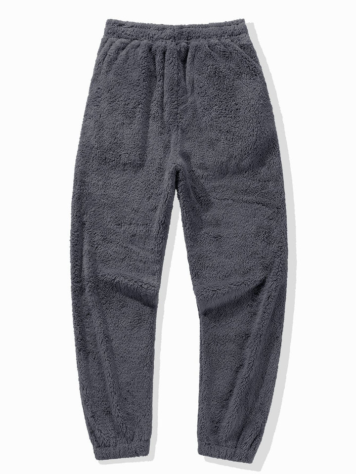 Fleece Loungewear - Bekväm - Fluffig - Hoodie och Sweatpants Set - Tvådelat Set-Eva Jonsson