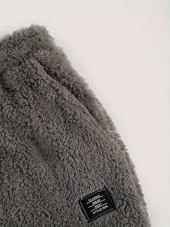 Fleece Loungewear - Komfortabelt tvådelat set med Teddy Hoodie och Sweatpants-Eva Jonsson