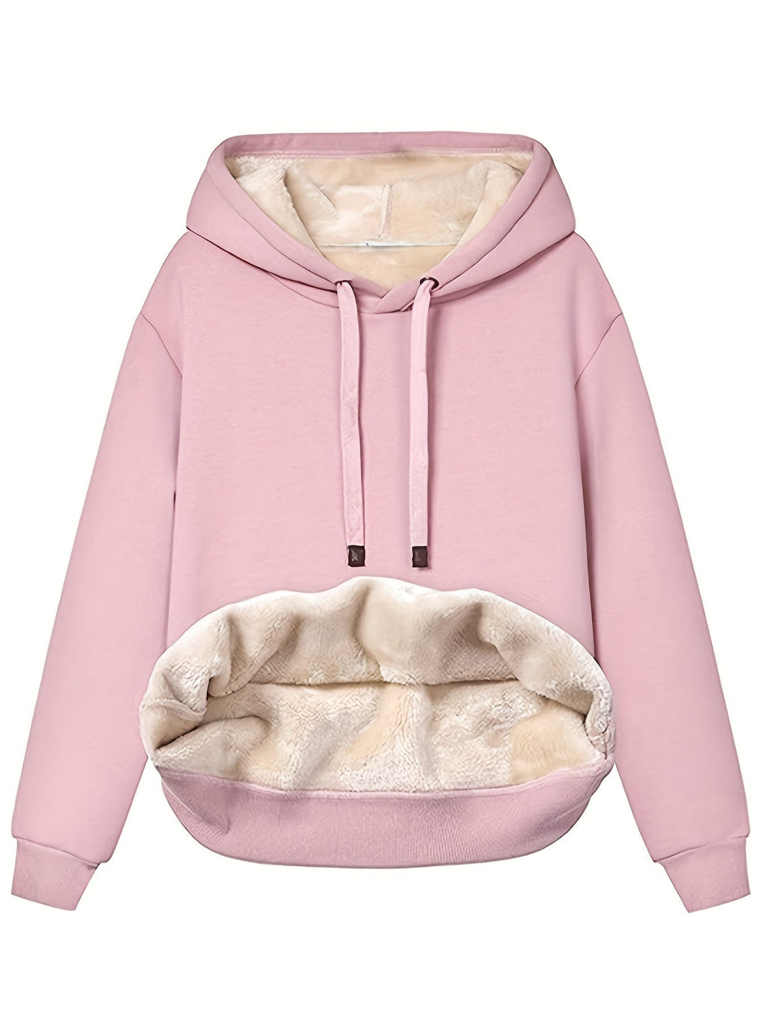 Fleece huvtröja | Varm | Vinter | Pullover Hoodie | Oversized Hoodie-Eva Jonsson