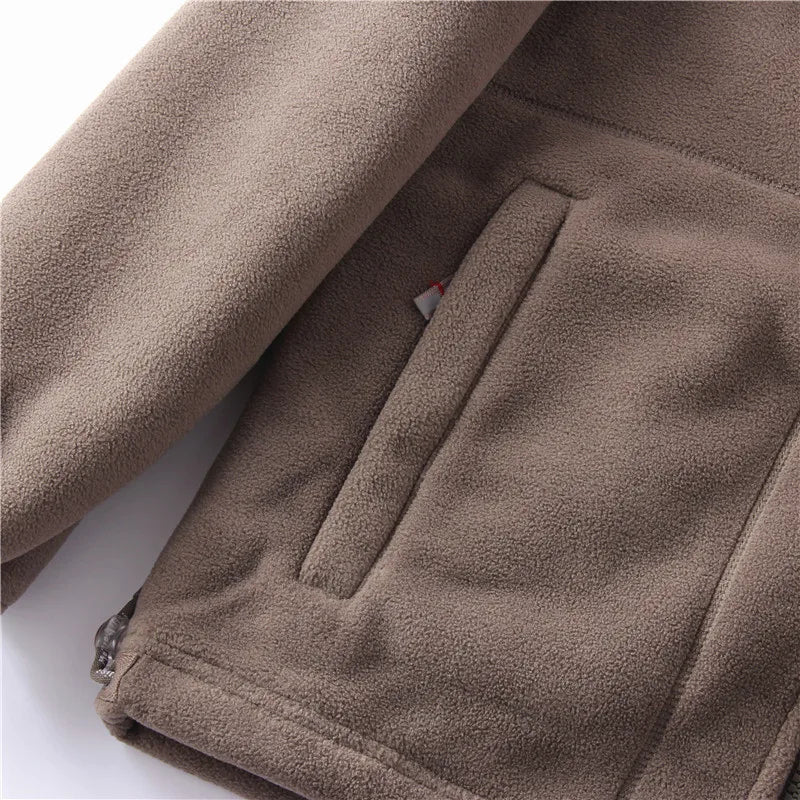 Fleecejacka | Långärmad | Varm | Fleece med dragkedja | Fleece Vest Jacket-Eva Jonsson