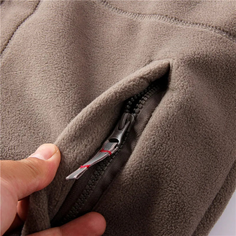 Fleecejacka | Långärmad | Varm | Fleece med dragkedja | Fleece Vest Jacket-Eva Jonsson