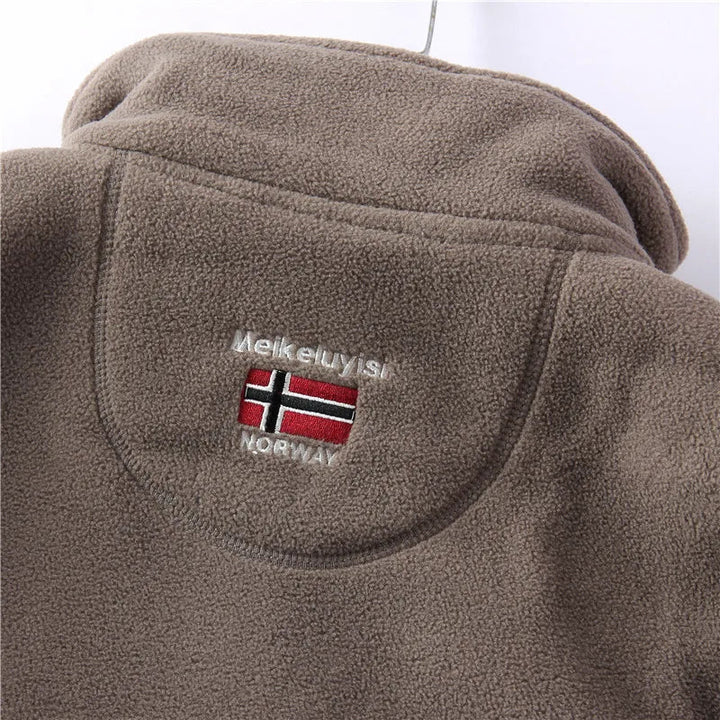 Fleecejacka | Långärmad | Varm | Fleece med dragkedja | Fleece Vest Jacket-Eva Jonsson