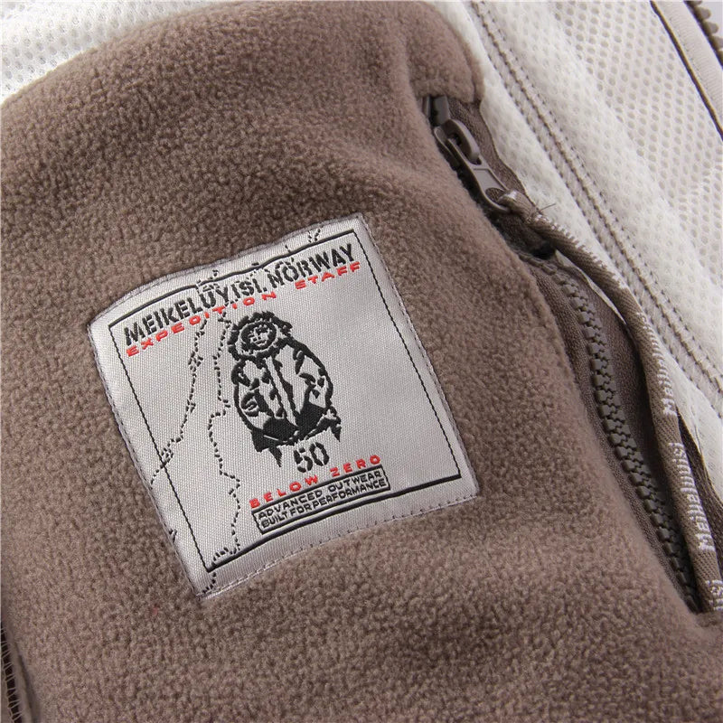 Fleecejacka | Långärmad | Varm | Fleece med dragkedja | Fleece Vest Jacket-Eva Jonsson