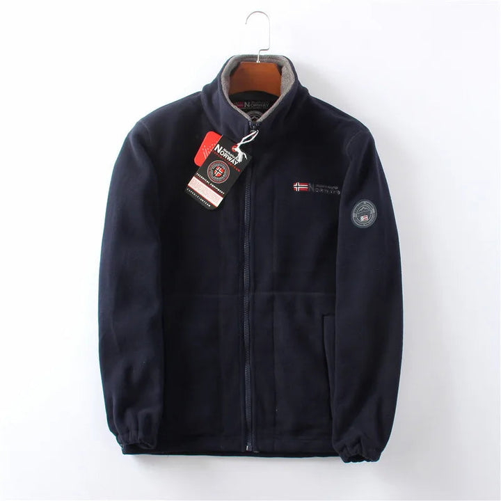 Fleecejacka | Långärmad | Varm | Fleece med dragkedja | Fleece Vest Jacket-Eva Jonsson