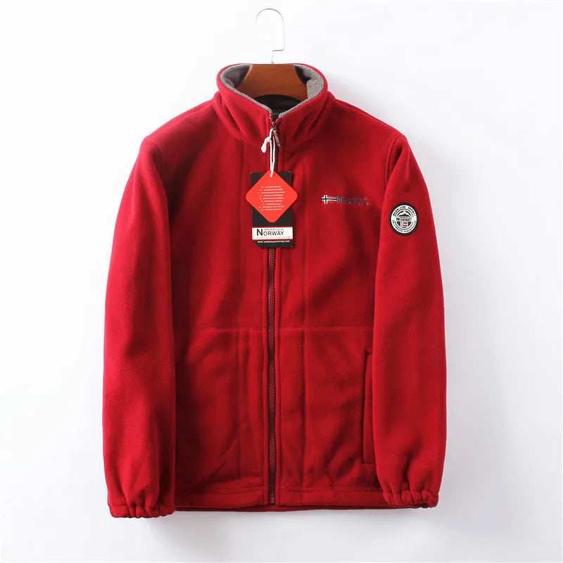 Fleecejacka | Långärmad | Varm | Fleece med dragkedja | Fleece Vest Jacket-Eva Jonsson