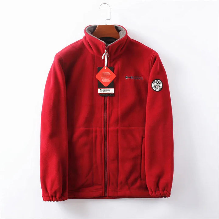 Fleecejacka | Långärmad | Varm | Fleece med dragkedja | Fleece Vest Jacket-Eva Jonsson