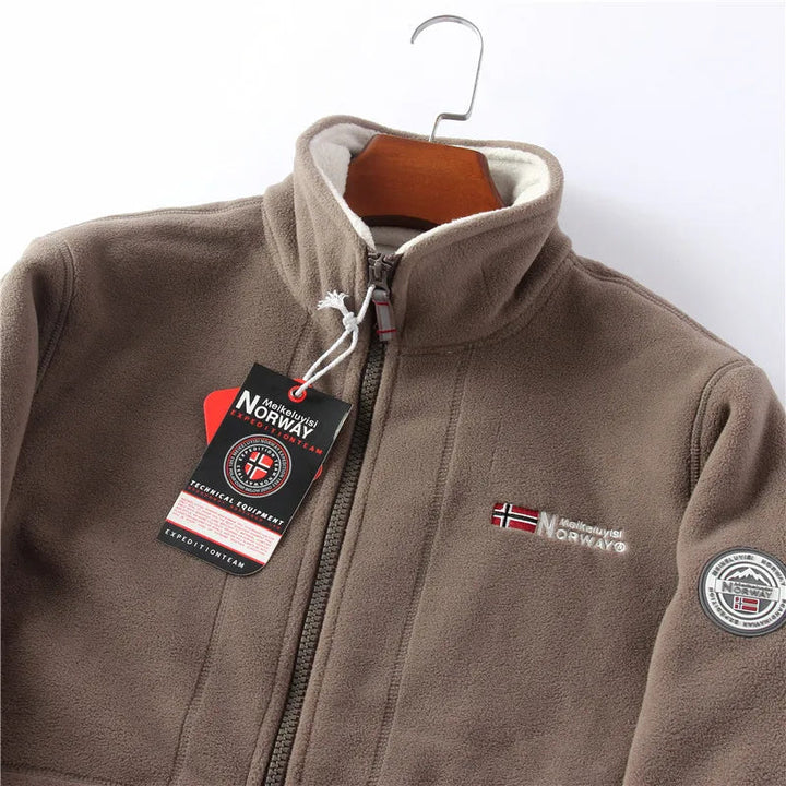 Fleecejacka | Långärmad | Varm | Fleece med dragkedja | Fleece Vest Jacket-Eva Jonsson