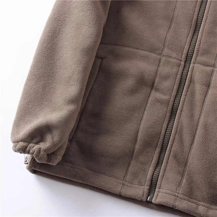 Fleecejacka | Långärmad | Varm | Fleece med dragkedja | Fleece Vest Jacket-Eva Jonsson
